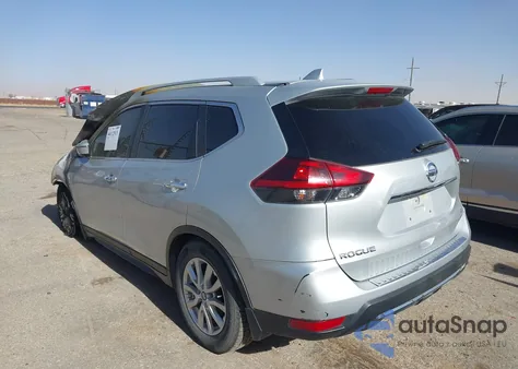2018 Nissan Rogue Sv z USA, uszkodzony, nr VIN 5N1AT2MT3JC787985